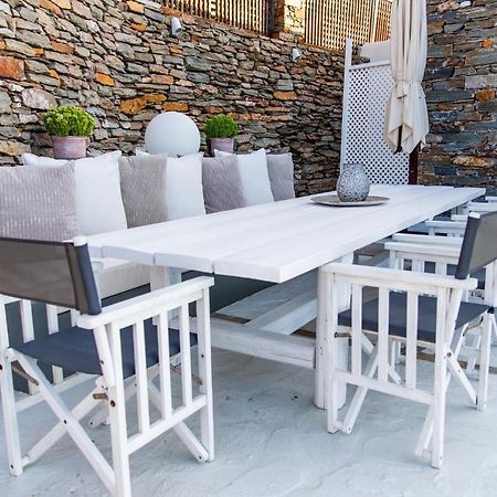 Luxurious Villa Lune With A Swimming Pool And A Fantastic Sea And Sunset View Ioulis Luaran gambar